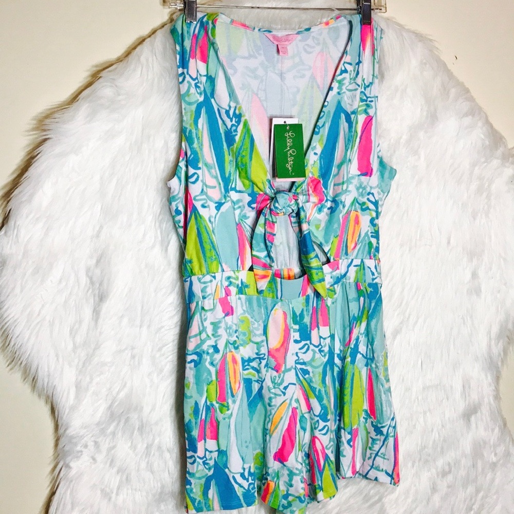 Lilly Pulitzer Greer Romper - Picture 3 of 6